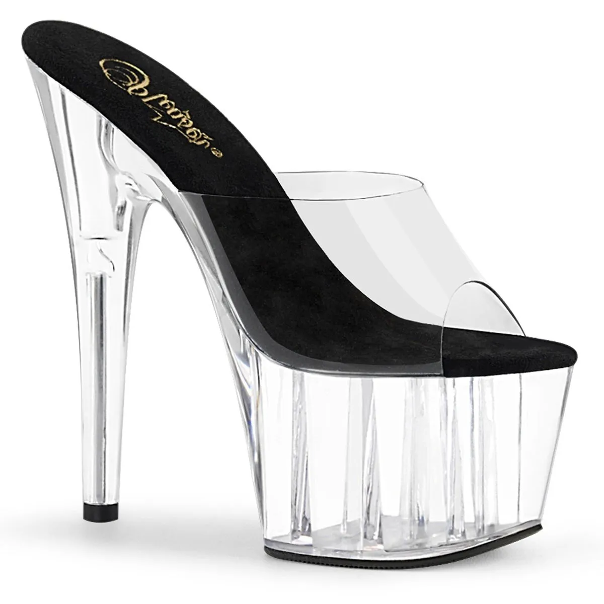 Pleaser Adore 701 Clear/Black