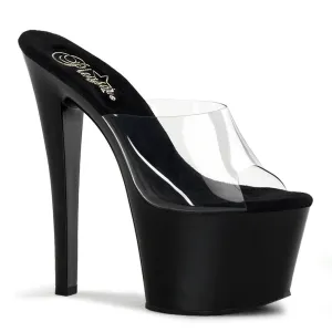 Pleaser Sky 301 Clear/Black