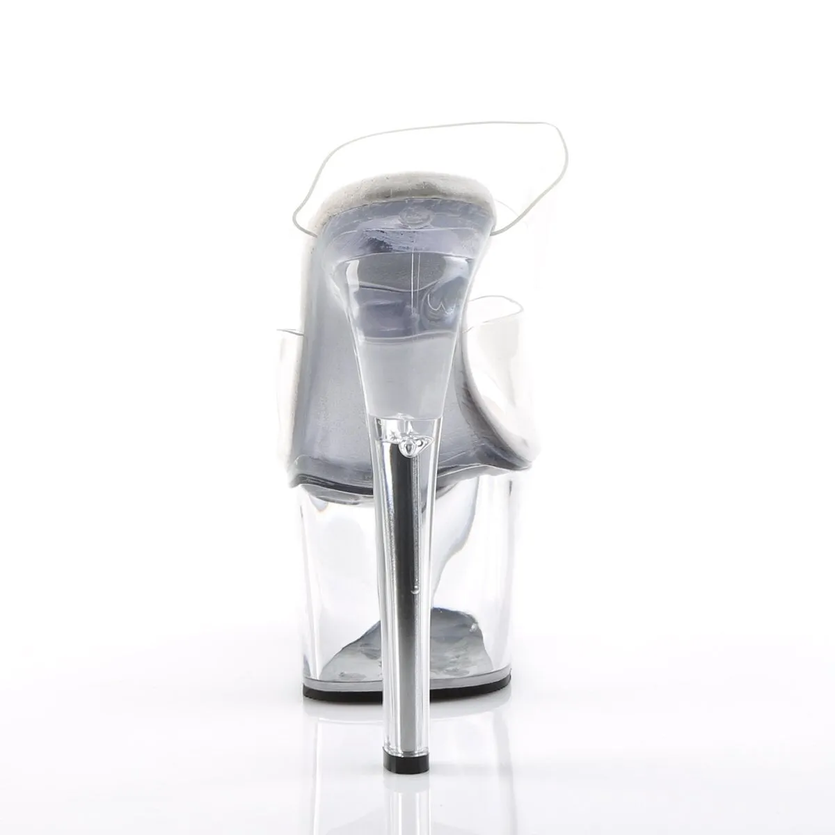 Pleaser Sky-302-Clear-Size 10-Clearance