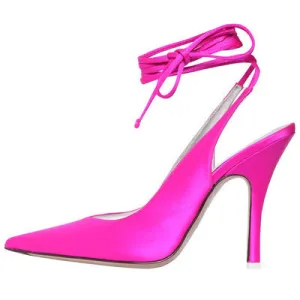Pointed Toe Feet Wrap with High Heels Sexy Sandals