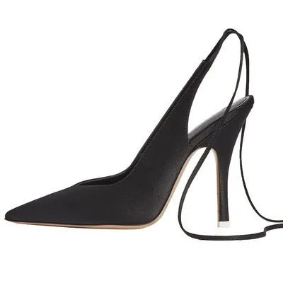 Pointed Toe Feet Wrap with High Heels Sexy Sandals