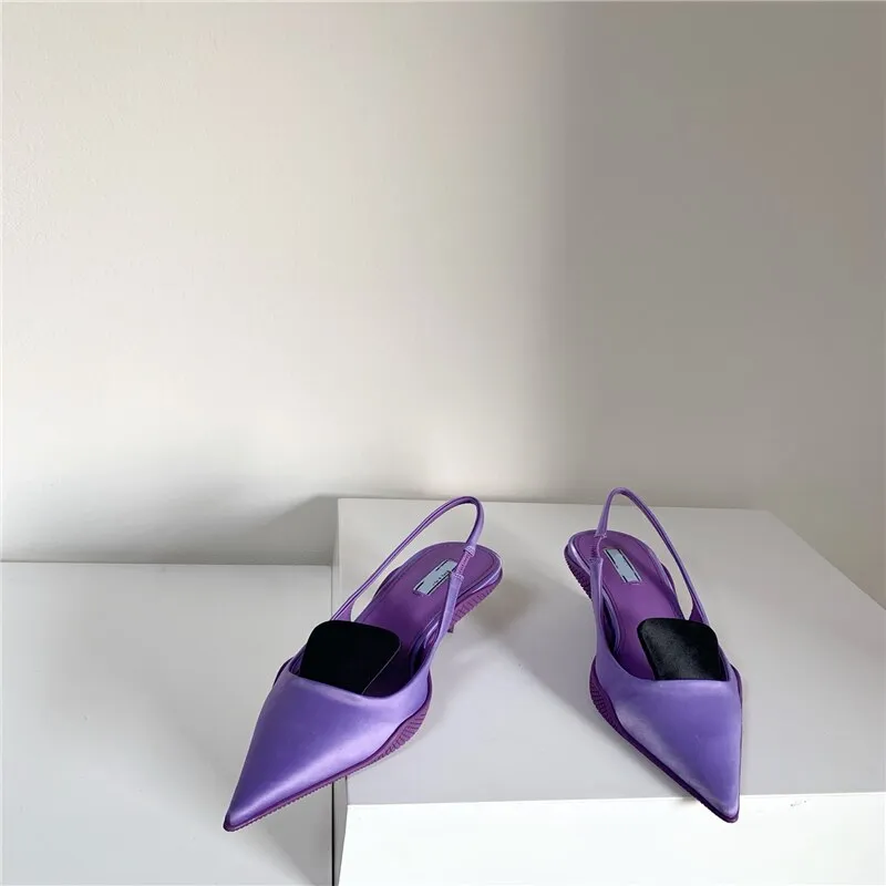 Pointed Toe Low heels Sandals
