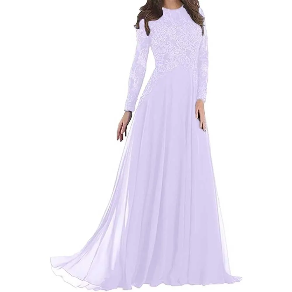 Prom Gowns Formal Event Dresses with Sleeves