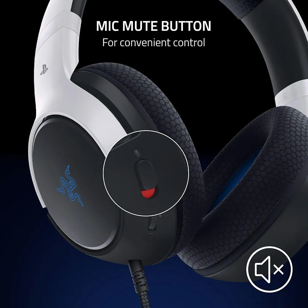 Razer Kaira X - Licensed Playstation 5 Wired Gaming Headset
