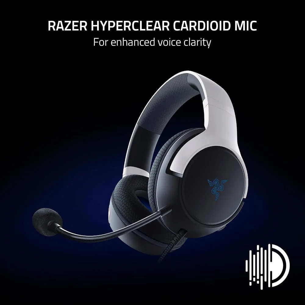Razer Kaira X - Licensed Playstation 5 Wired Gaming Headset