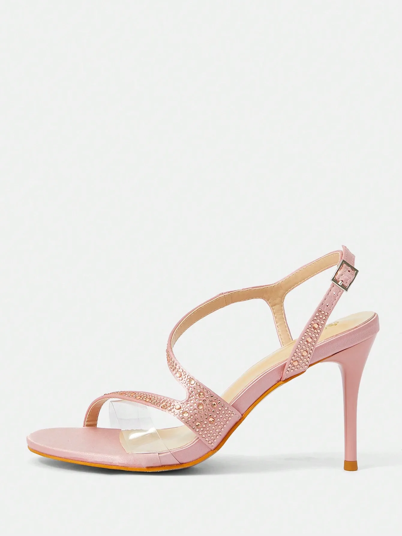 Rhinestone Stiletto High Heel Sandals