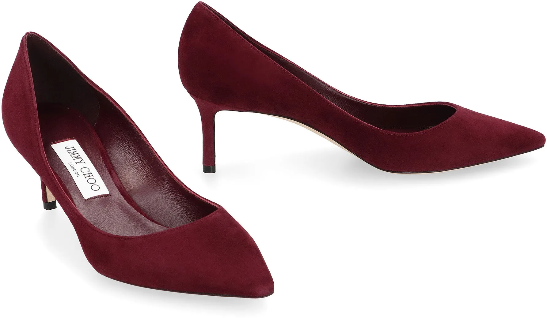 Romy 60 suede pumps