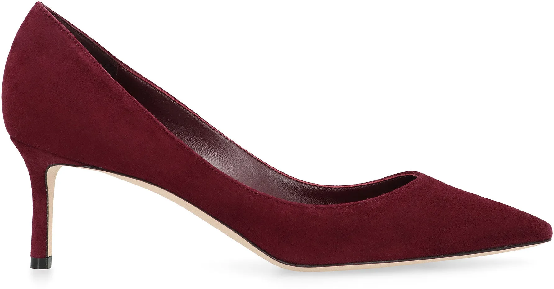 Romy 60 suede pumps