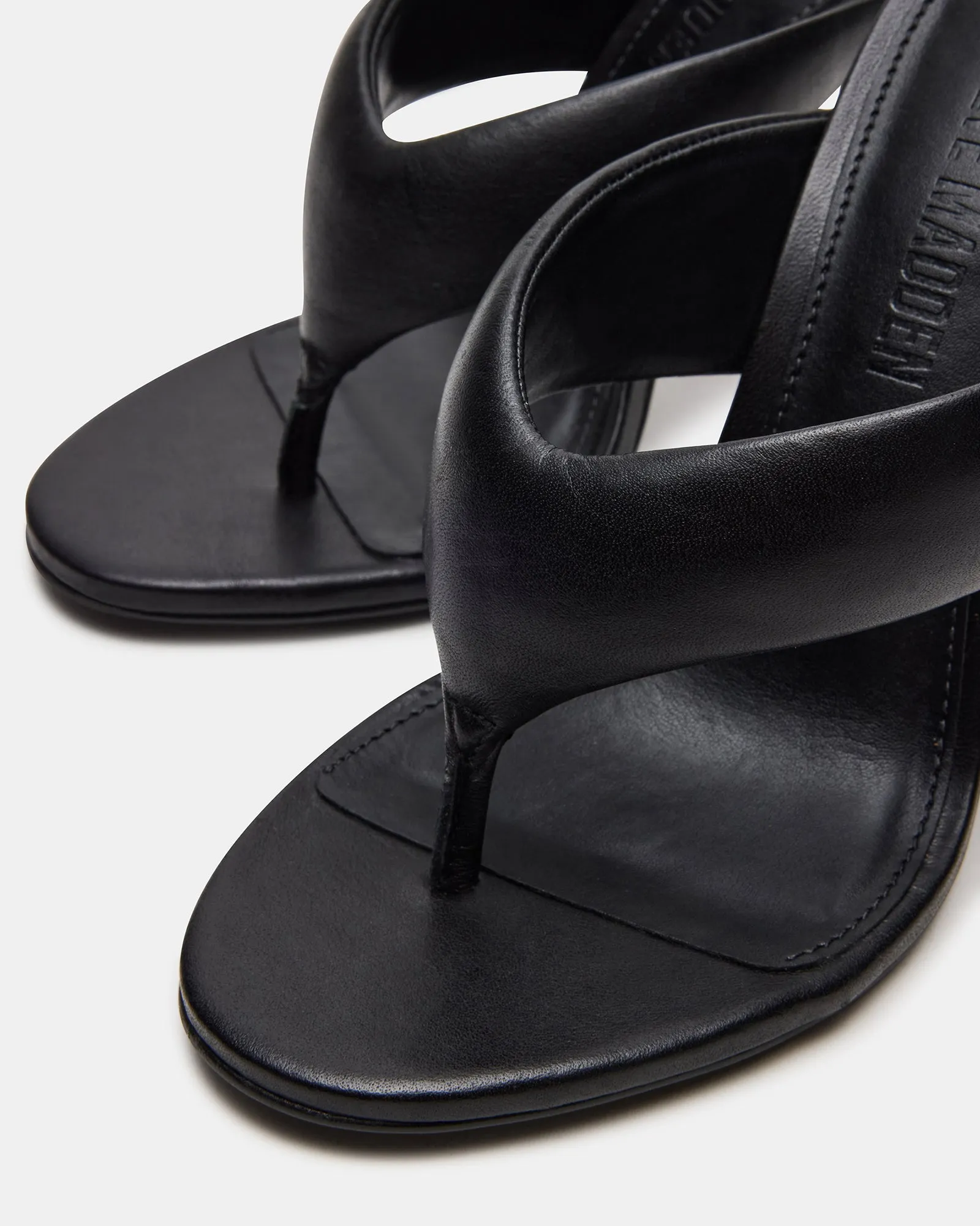 SABINE BLACK LEATHER