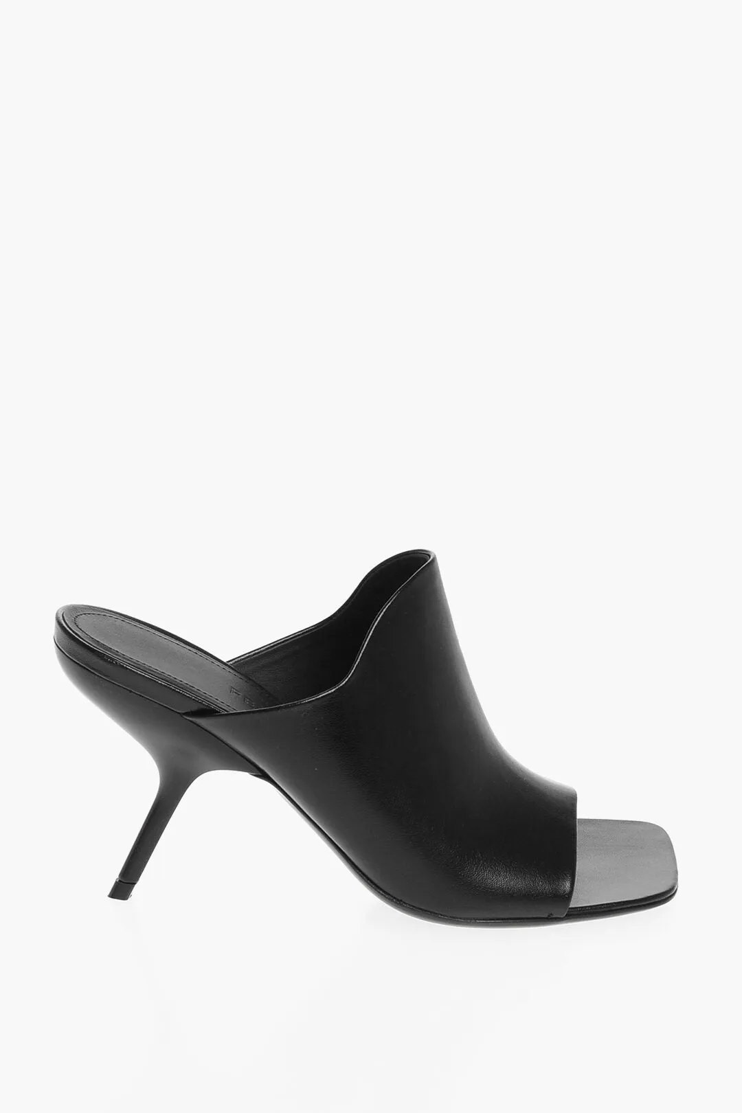 Salvatore Ferragamo Leather ERA Open Toe Mules 8cm