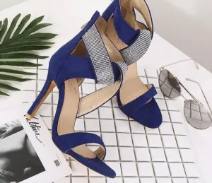Sandals women High heels sandals women Sandalias de verano para mujer Zapatos de mujer PU Shoe and bag set Flat sandals
