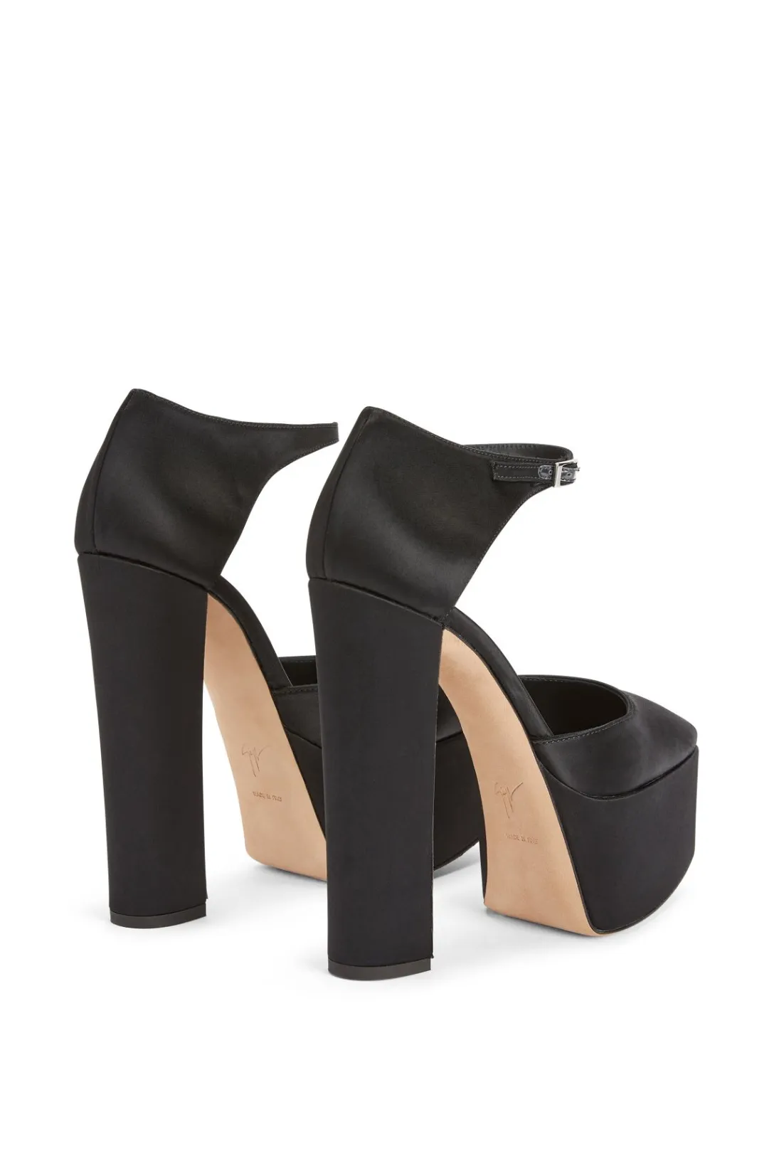 Satin Platform | Black