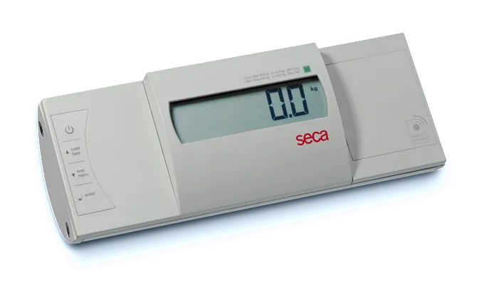 seca 635r - Class III high capacity flat scale, with extra large platform, carry handle & RS232 connectivity - ideal for Renal Units