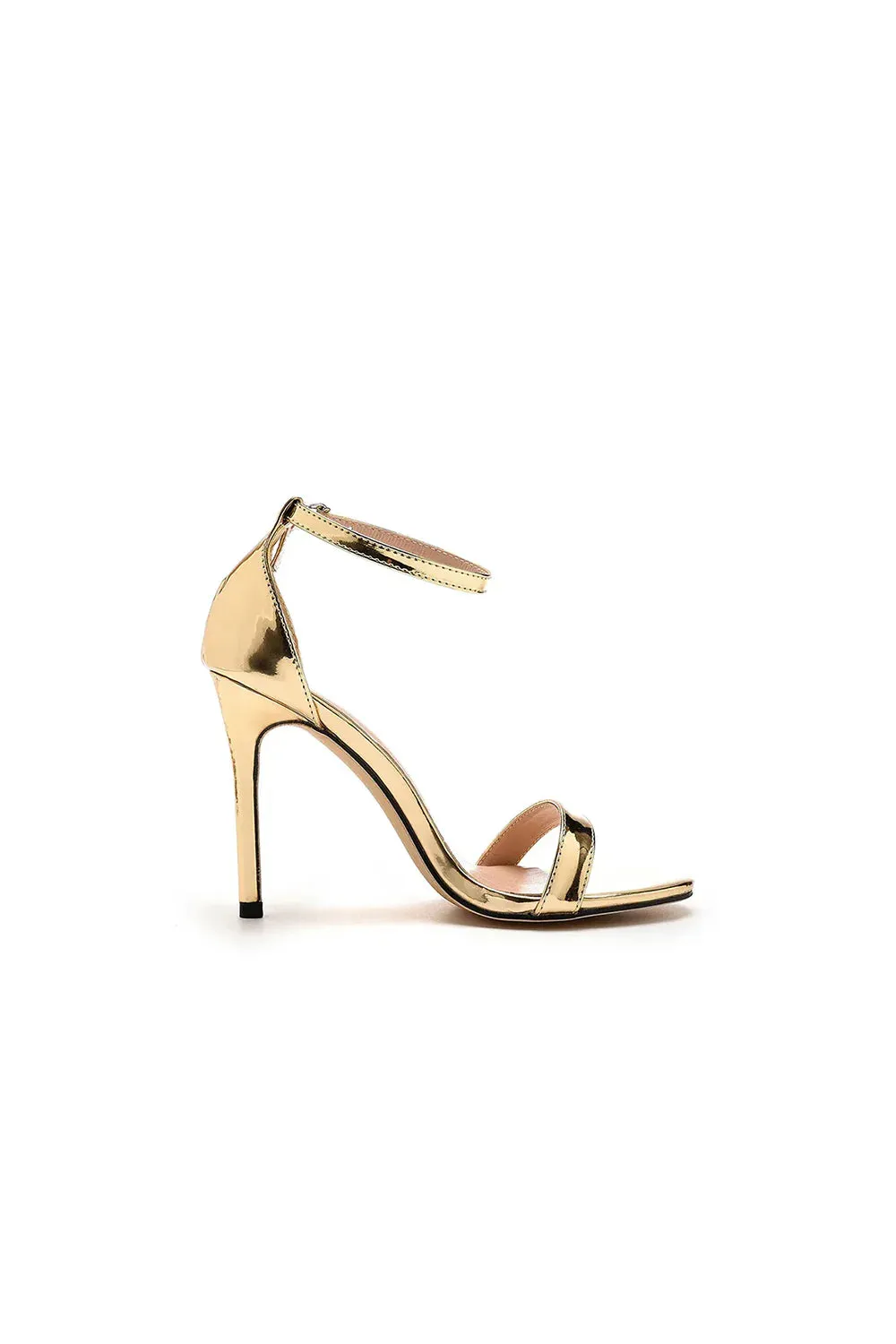 Sexy Simple Thin Strap Open Toe Ankle-strap Ultra High Heels