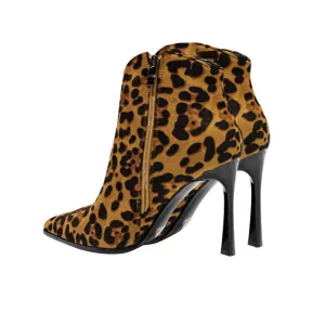 Sissy Boy Ladies Leopard Print Boots