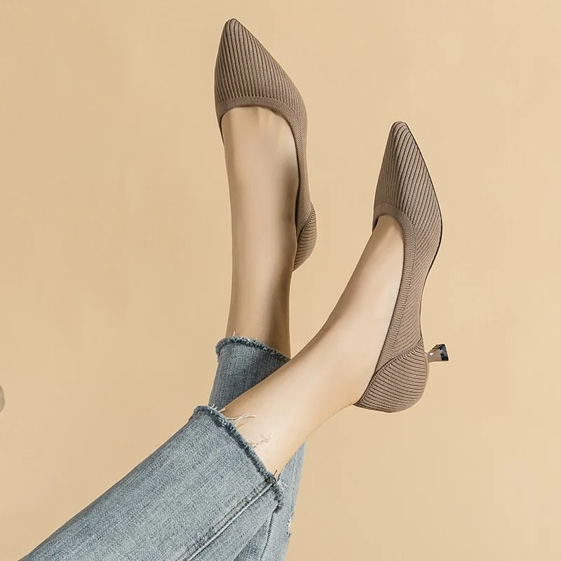 Spring and Autumn Women's Shoes 2023 High Heels