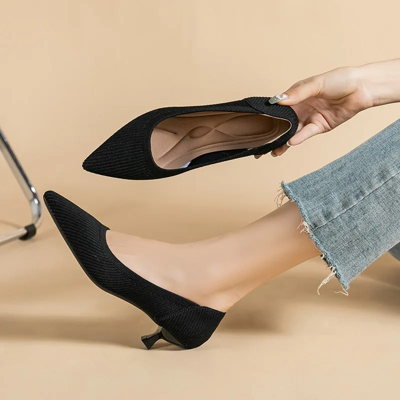 Spring and Autumn Women's Shoes 2023 High Heels