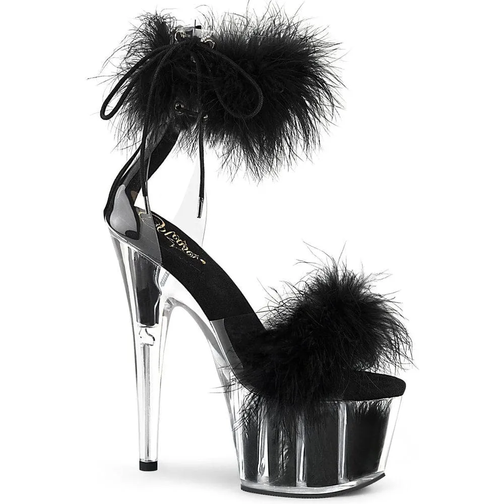 SS-Adore-724F Exotic Sandal | Clear Vinyl