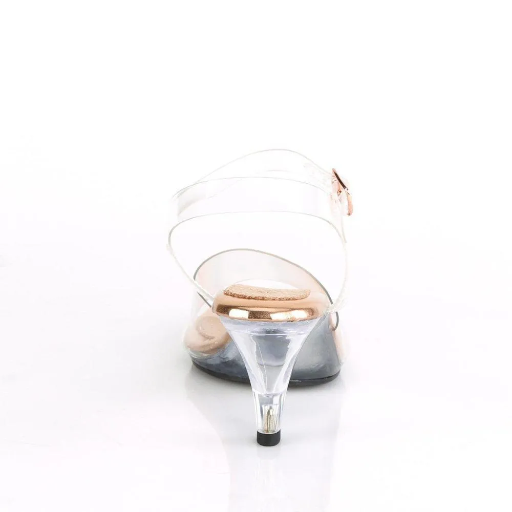 SS-BELLE-308 Sandal | Clear Vinyl