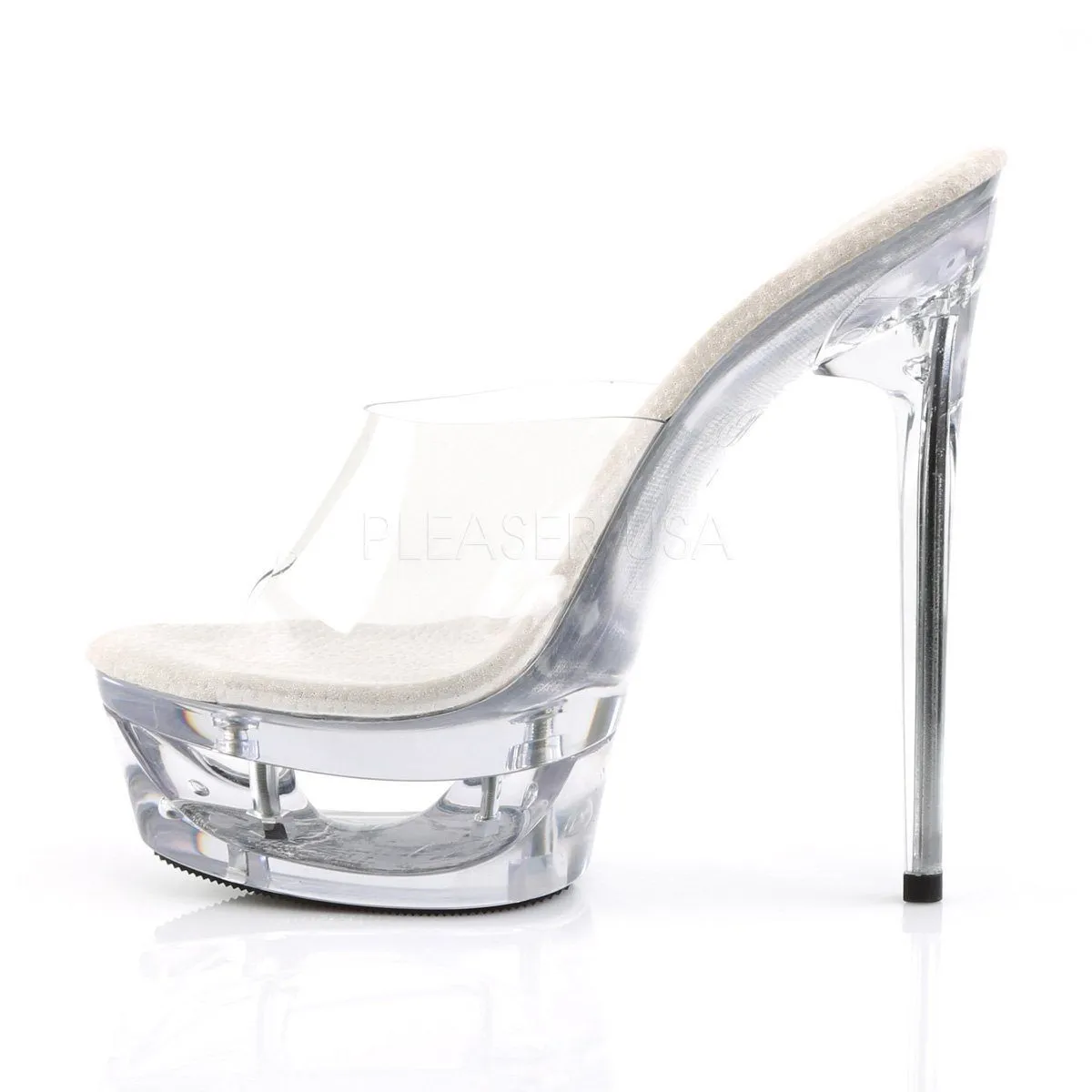 SS-ECLIPSE-601 Platform Slide  | Clear Vinyl
