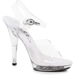 SS-M-BROOK Platform Sandal  | Clear Vinyl