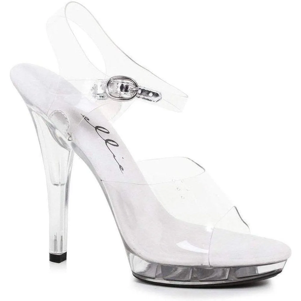 SS-M-BROOK Platform Sandal  | Clear Vinyl