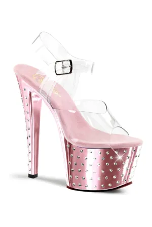 STARDUST-708 Clear Vinyl Sandal