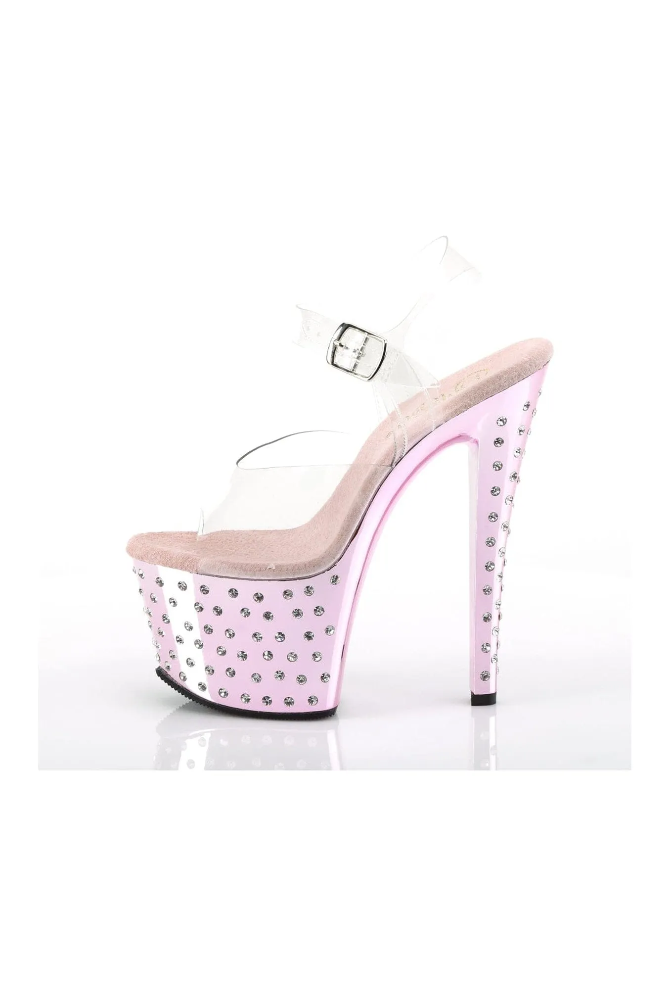 STARDUST-708 Clear Vinyl Sandal