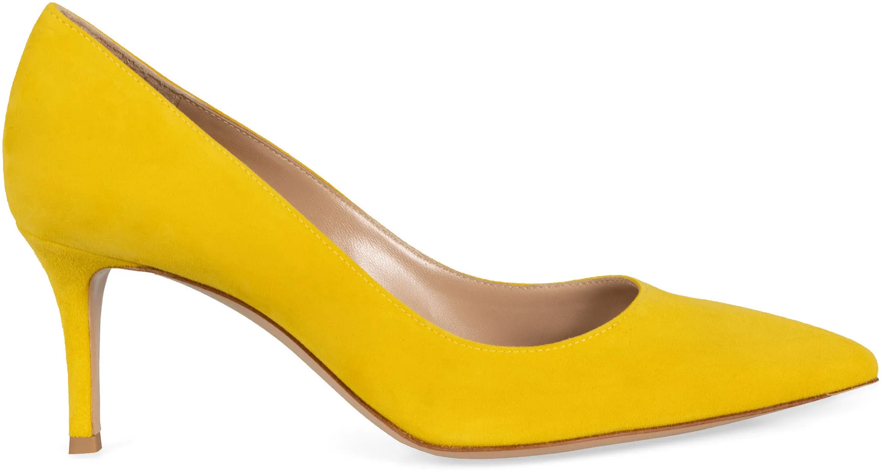 Suede pumps