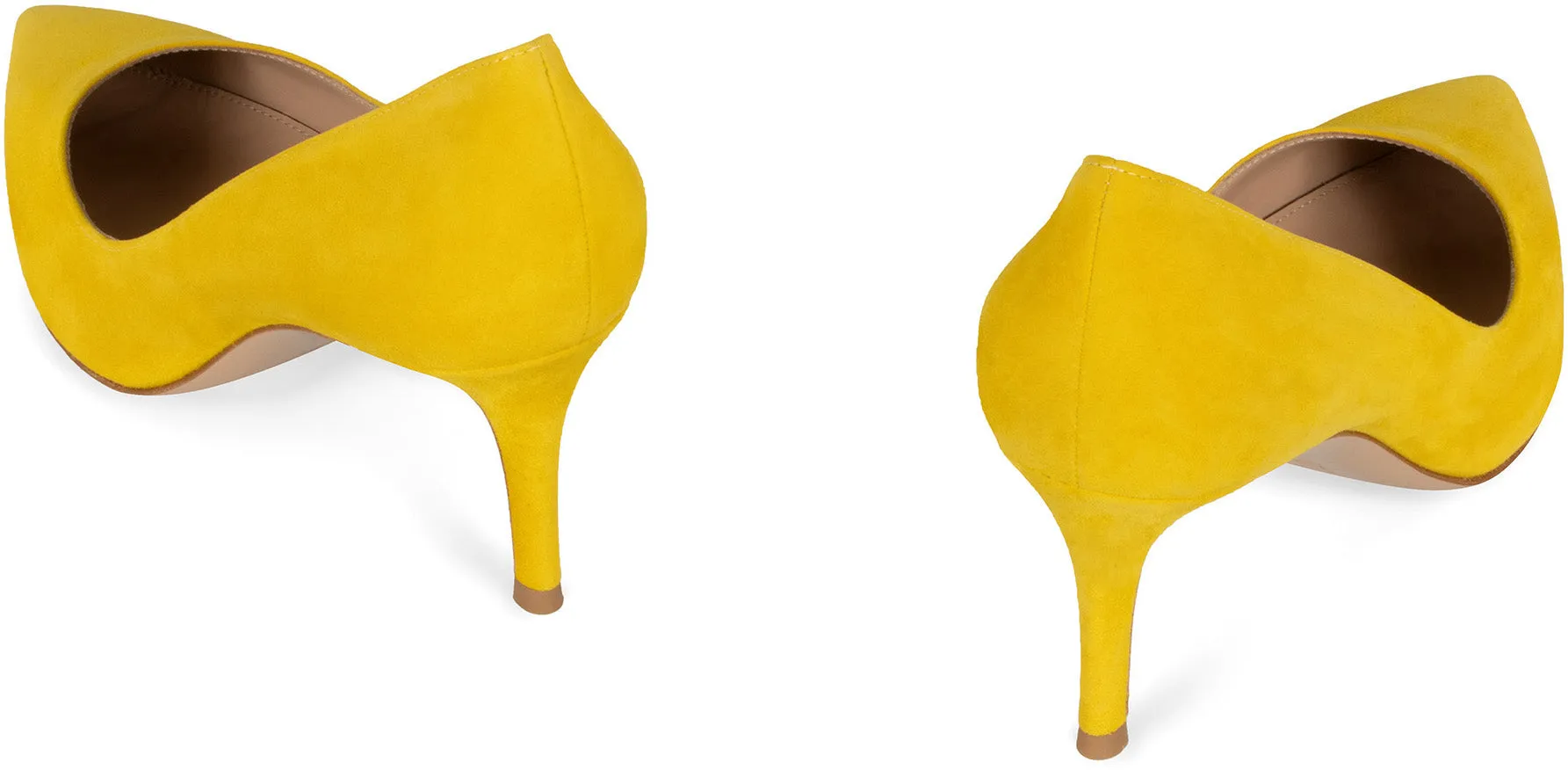 Suede pumps