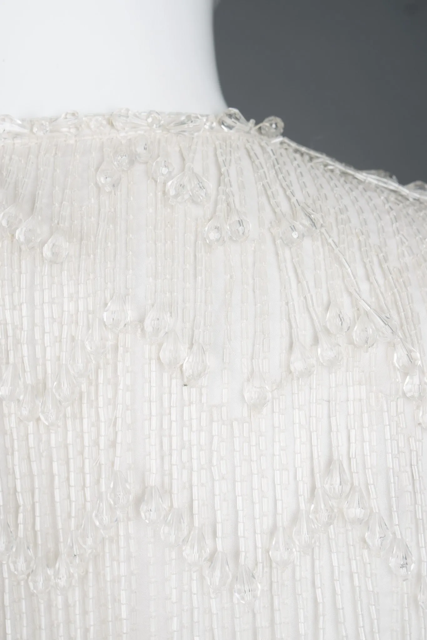 Teardrop Bead Fringe Jacket