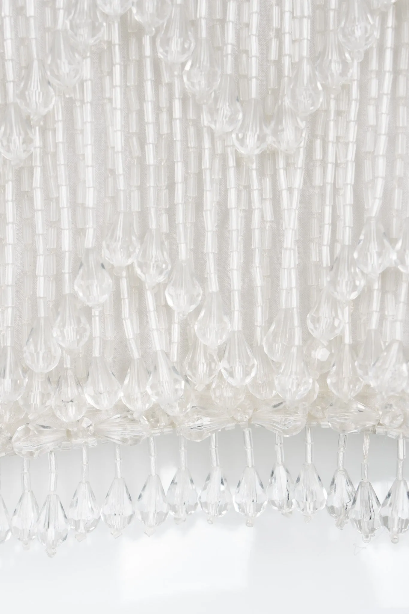 Teardrop Bead Fringe Jacket