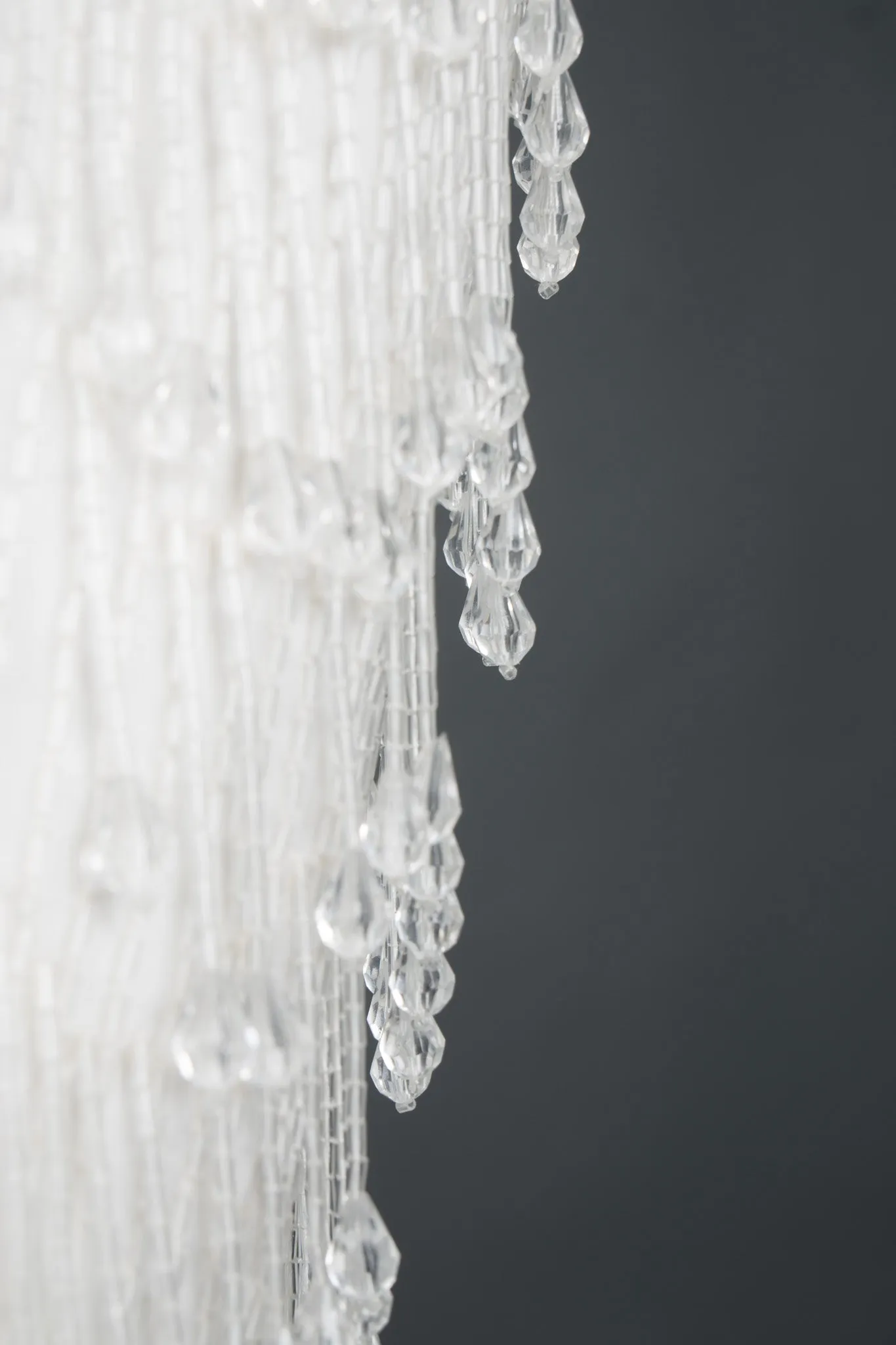 Teardrop Bead Fringe Jacket