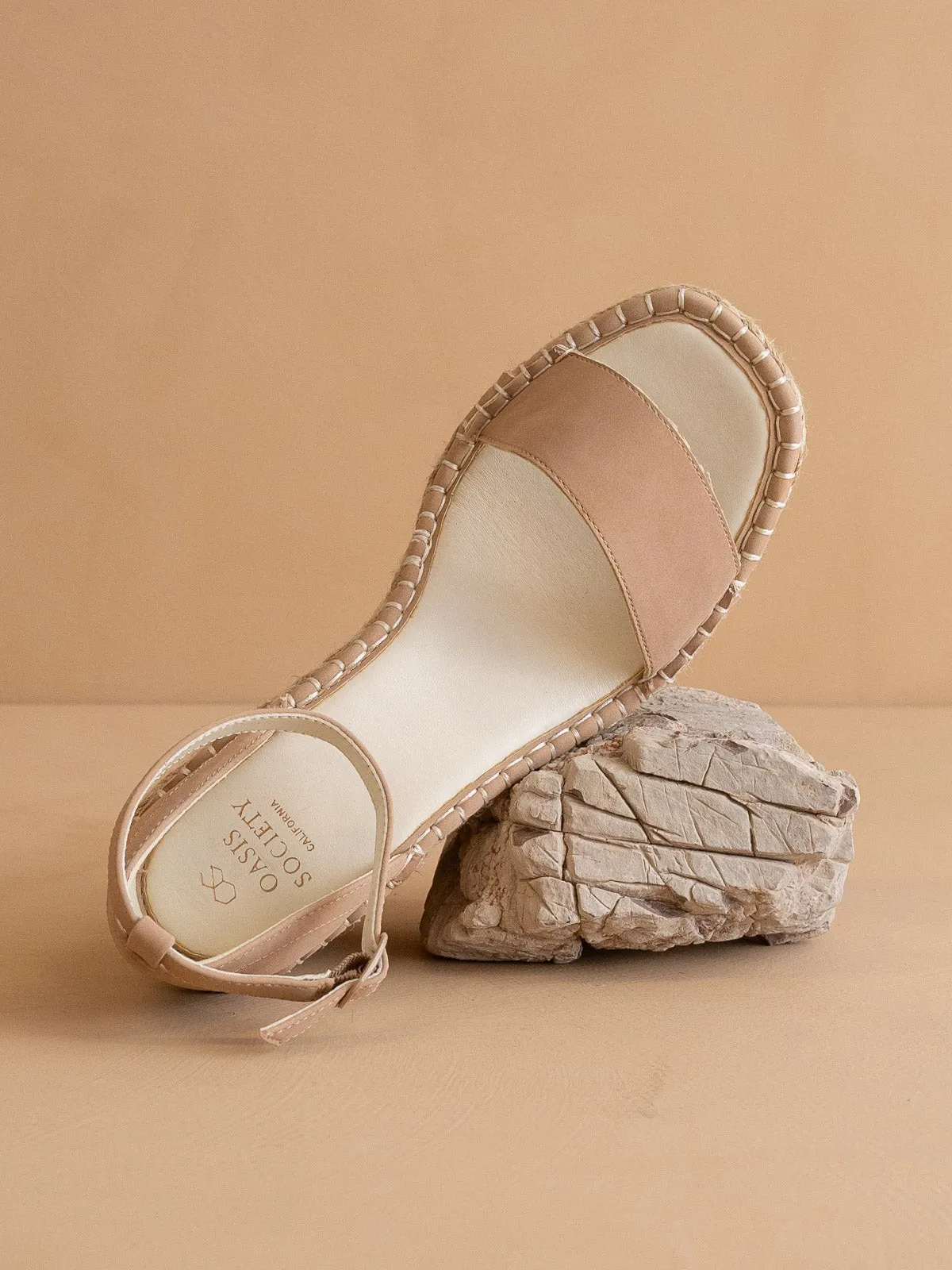 The Madrid | Apricot Wedge Heel