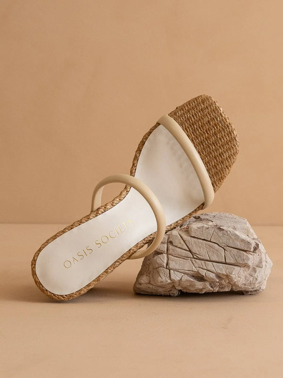 The Margaret | Rattan Heel
