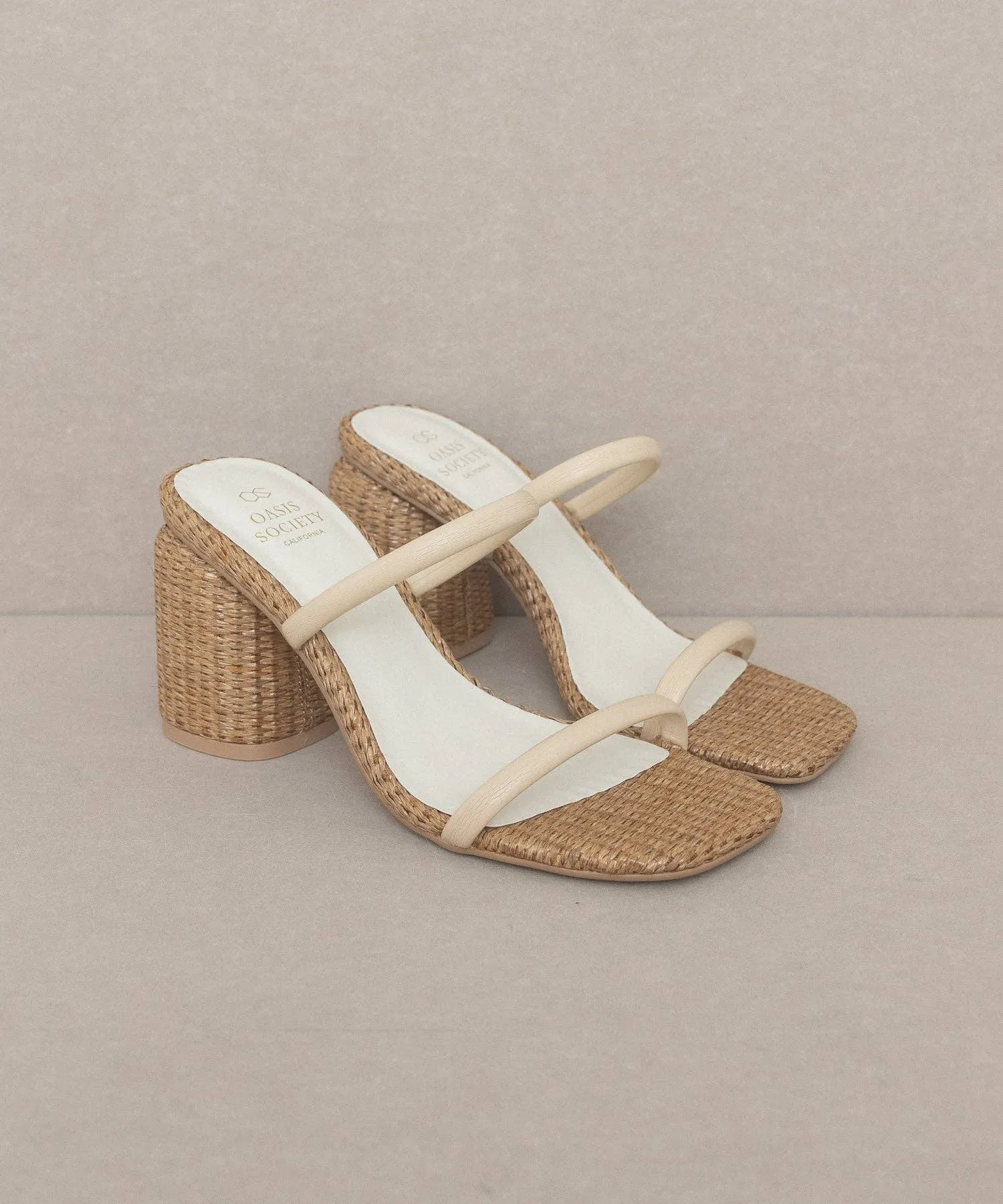 The Margaret | Rattan Heel