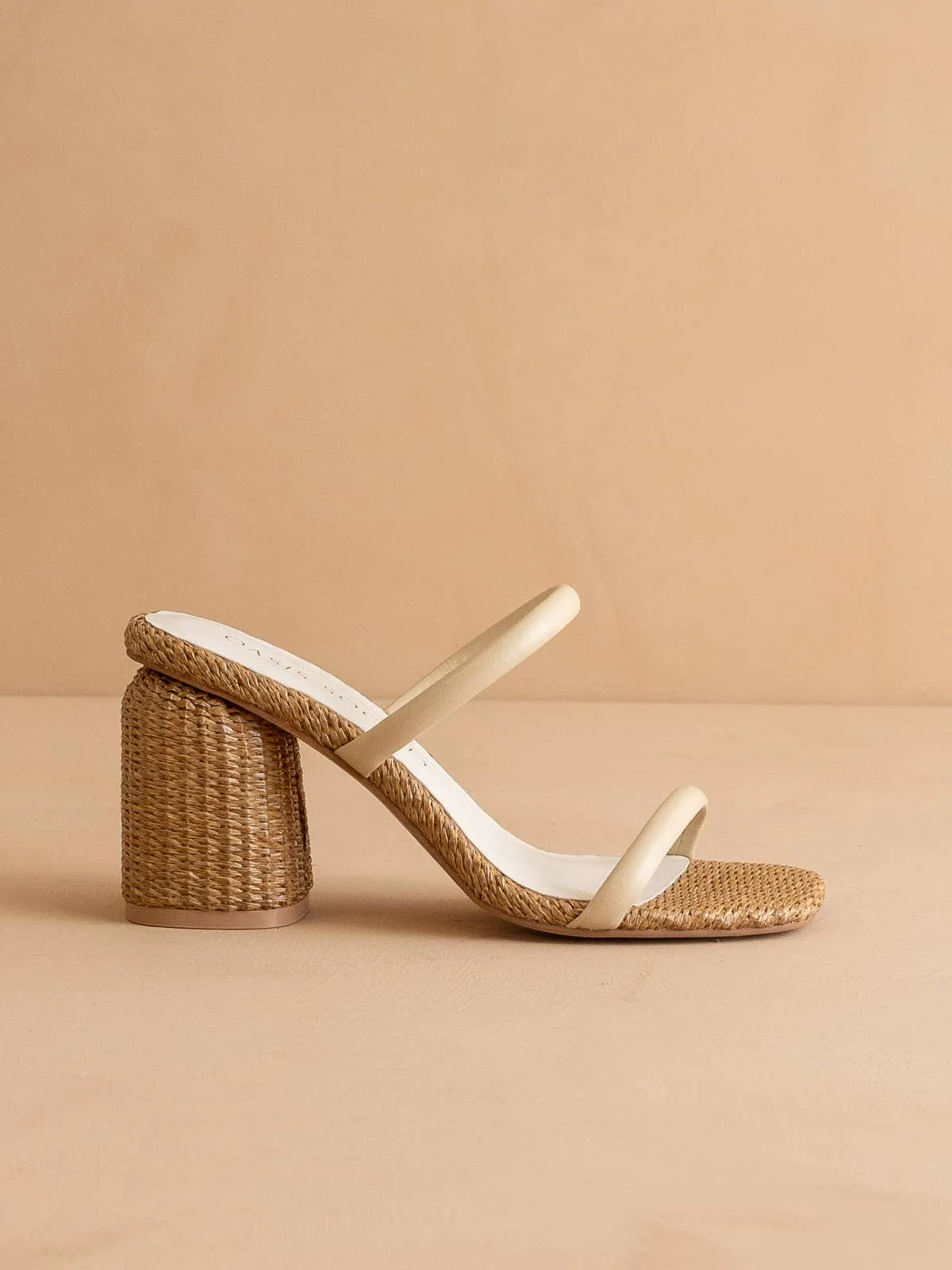 The Margaret | Rattan Heel