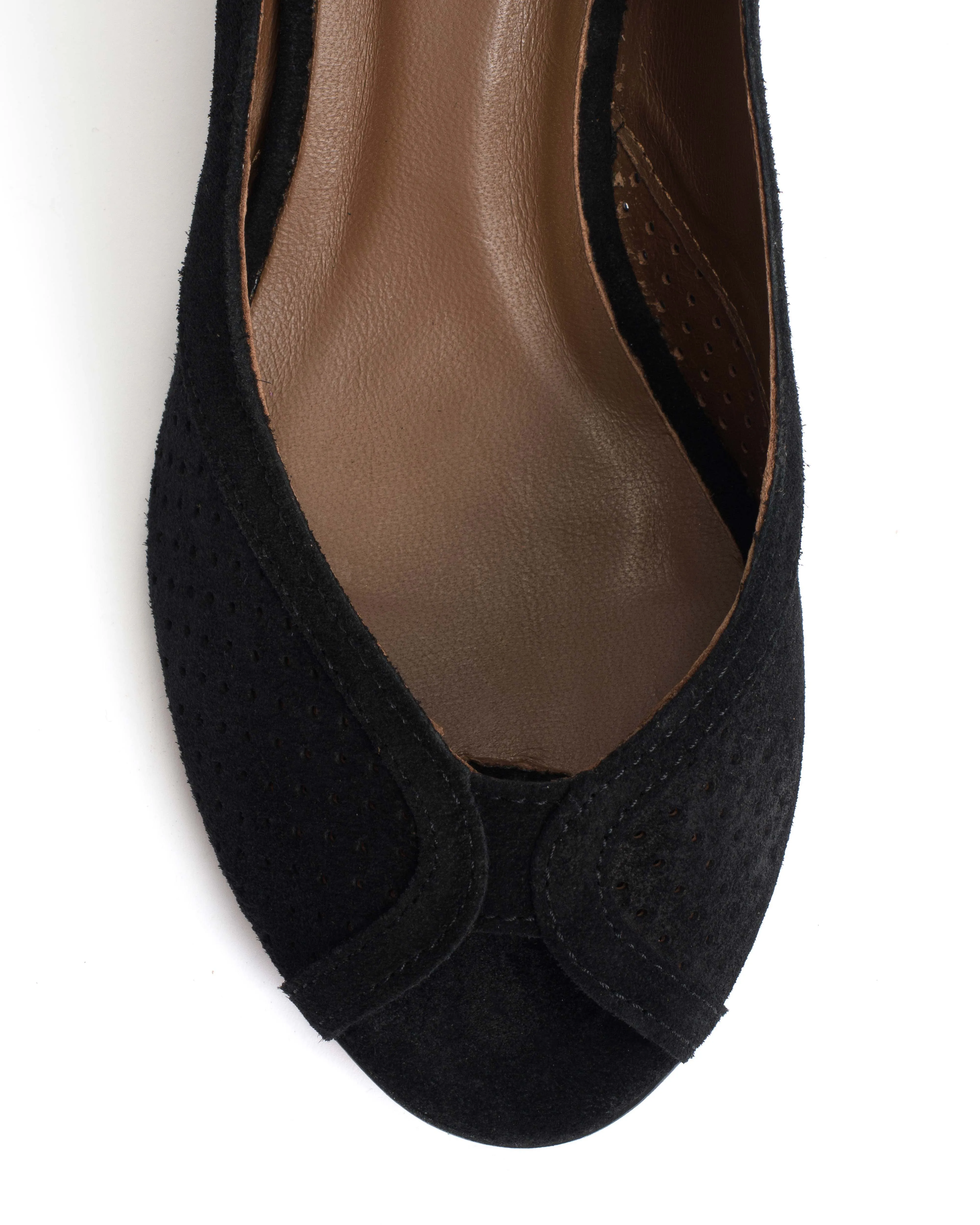 Tiffany Stiletto Calf suede Black