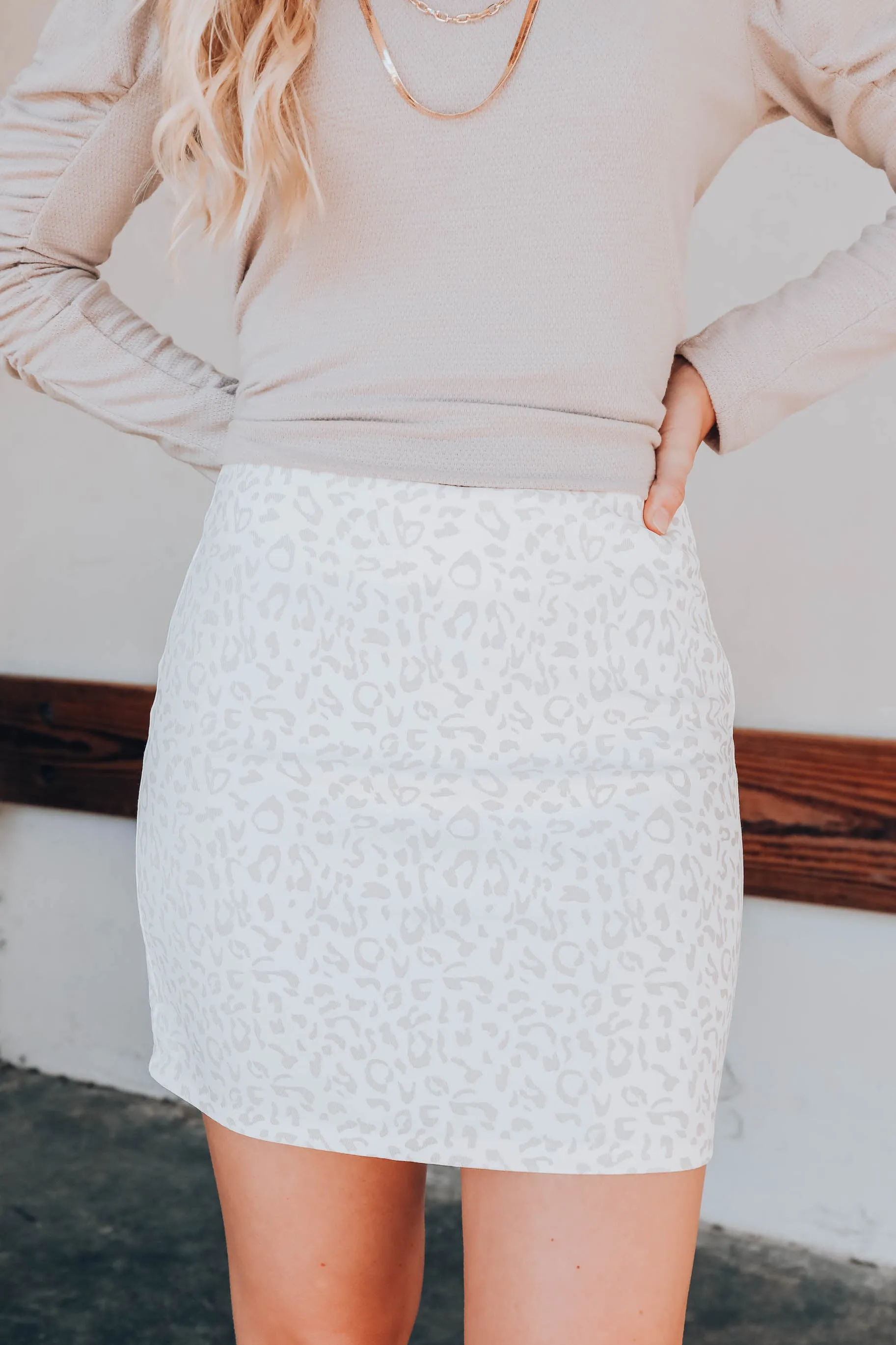 Tommi Twill Mini Skirt