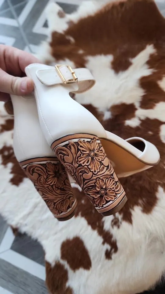 Tooled Heels