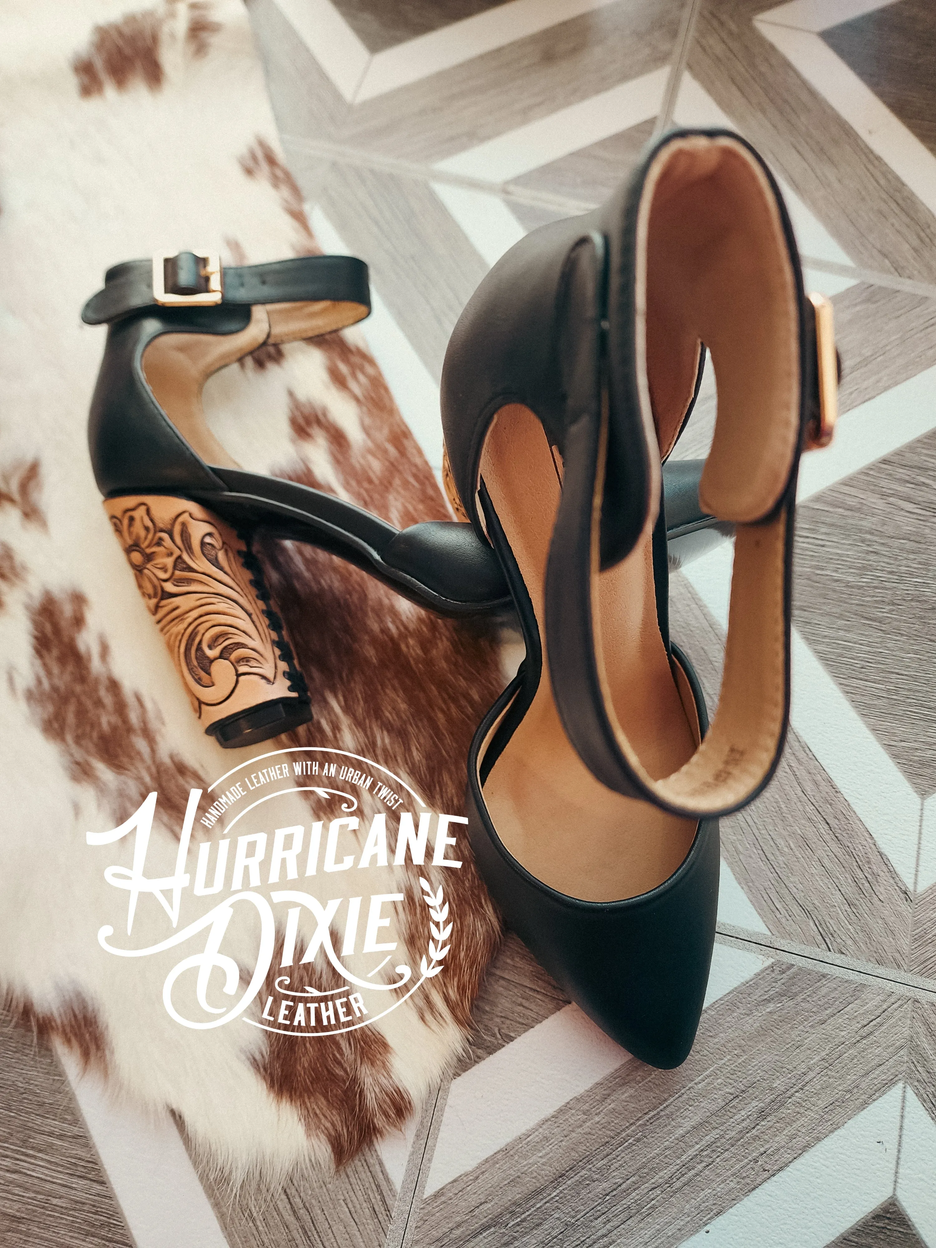 Tooled Heels