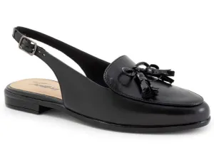 Trotters Lillie - Womens Slingbacks Black (001)