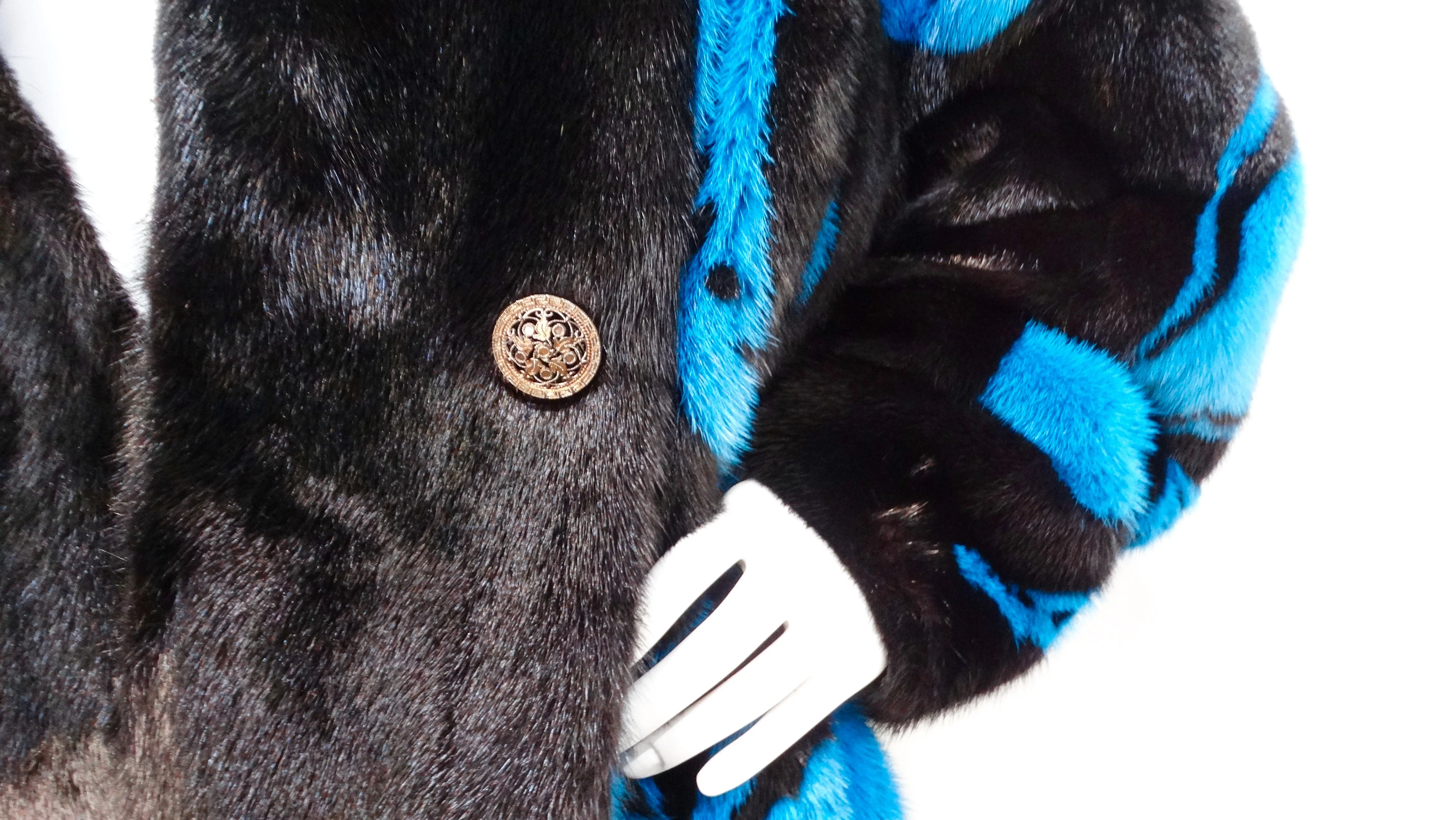 Versace 2014 Runway Look #27 Mink Fur Coat