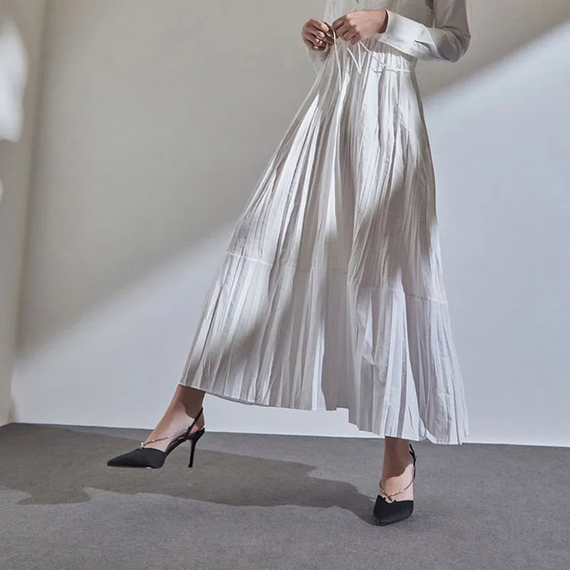 Women Pointed Toe Slingback Sandals