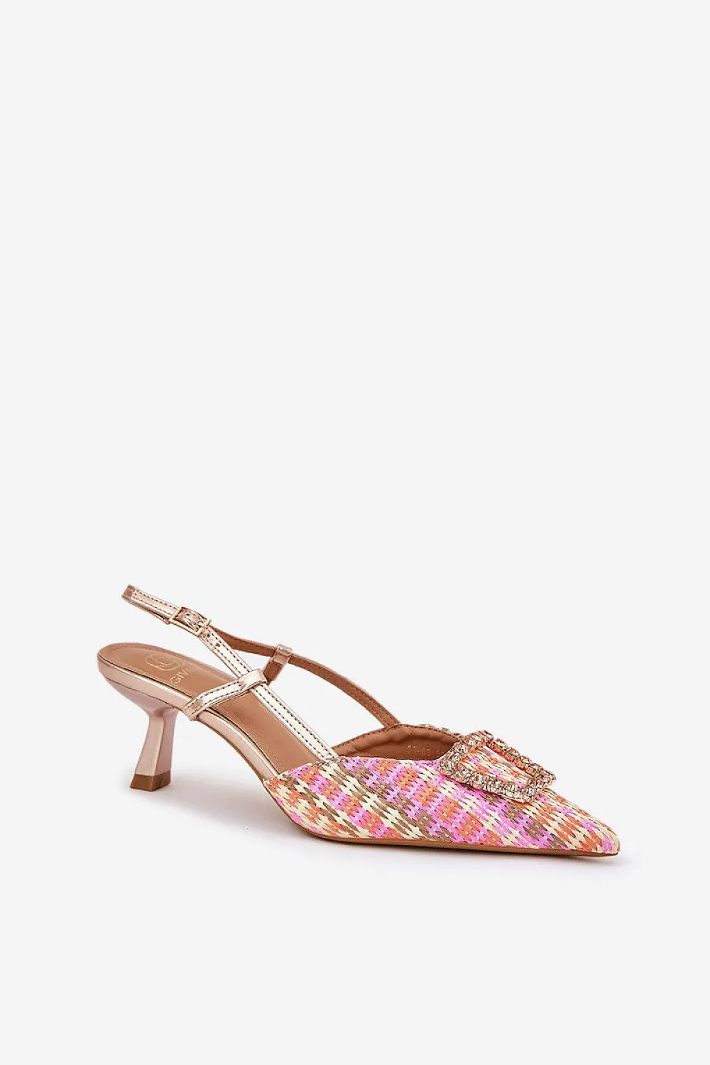 Women's high heels with an open heel