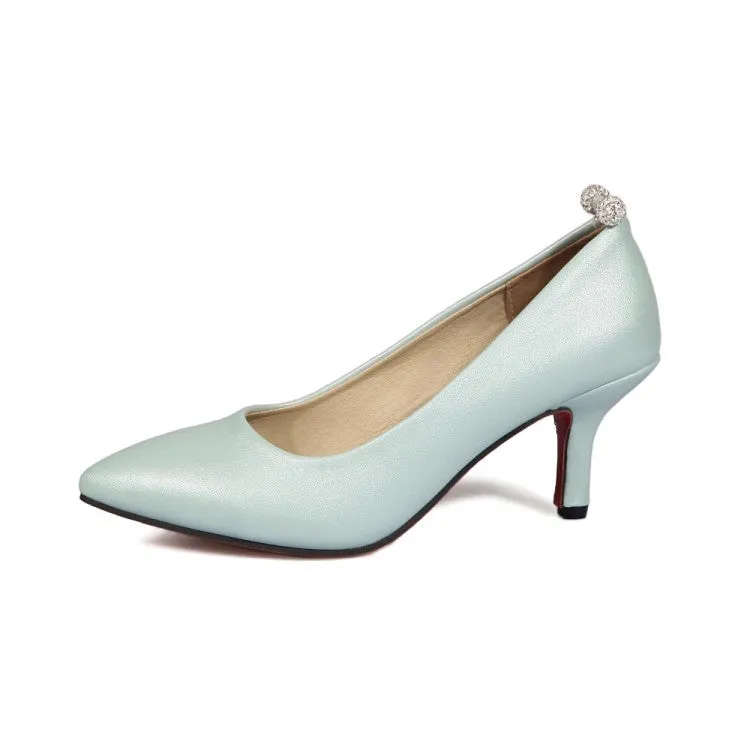 Women's Pointed Toe High Heel Thin Heeled Pumps