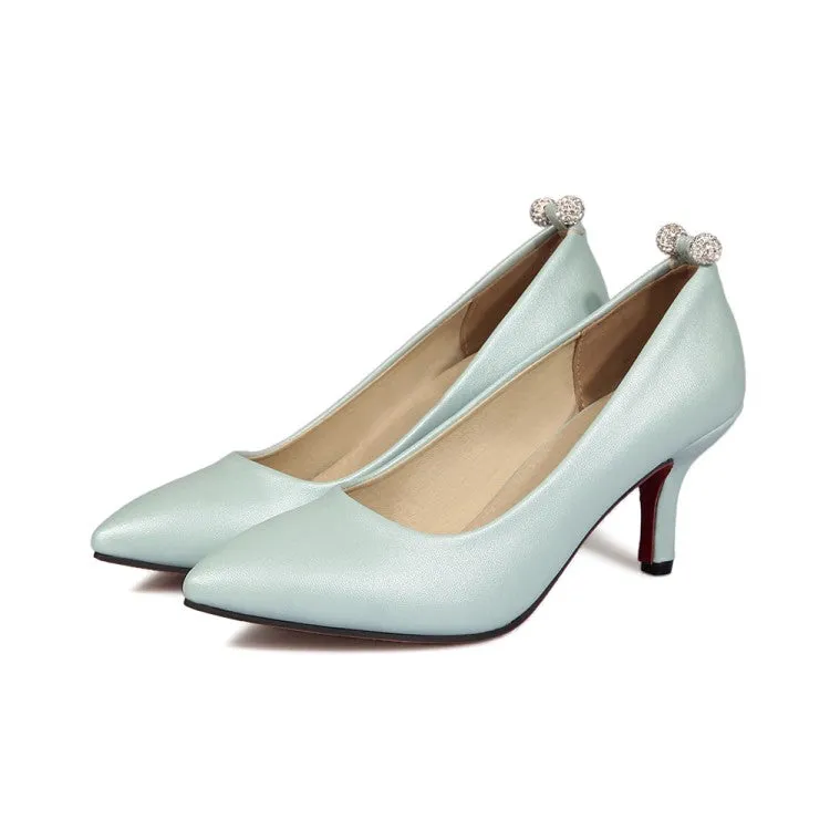 Women's Pointed Toe High Heel Thin Heeled Pumps