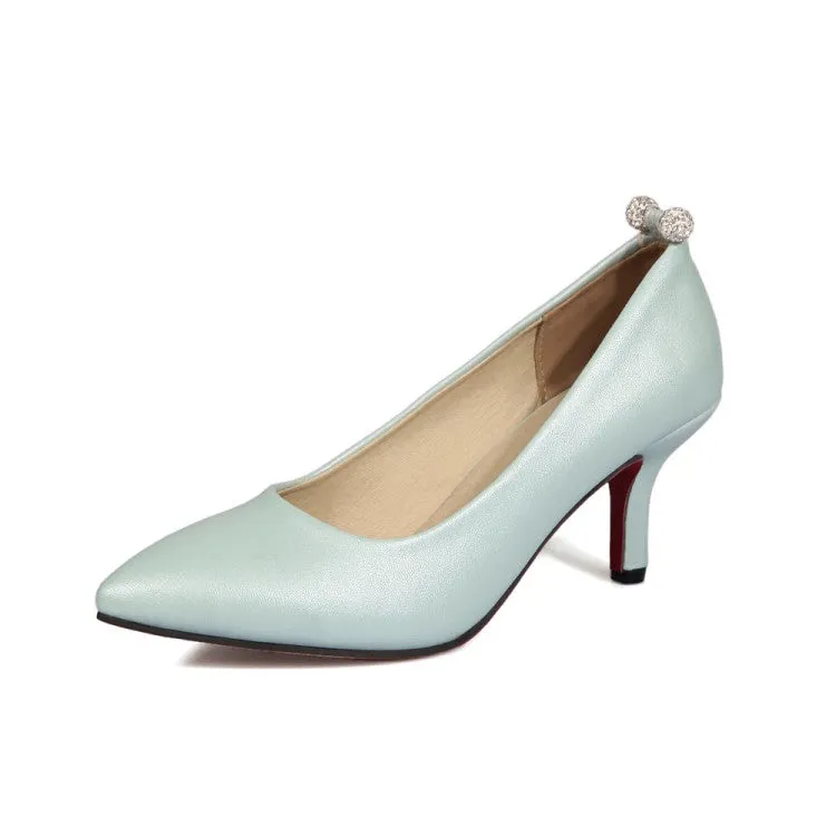 Women's Pointed Toe High Heel Thin Heeled Pumps