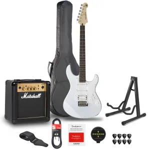 Yamaha Pacifica PA012 White, Bundle