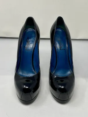 YSL Patent Leather Tribtoo Platform Heels